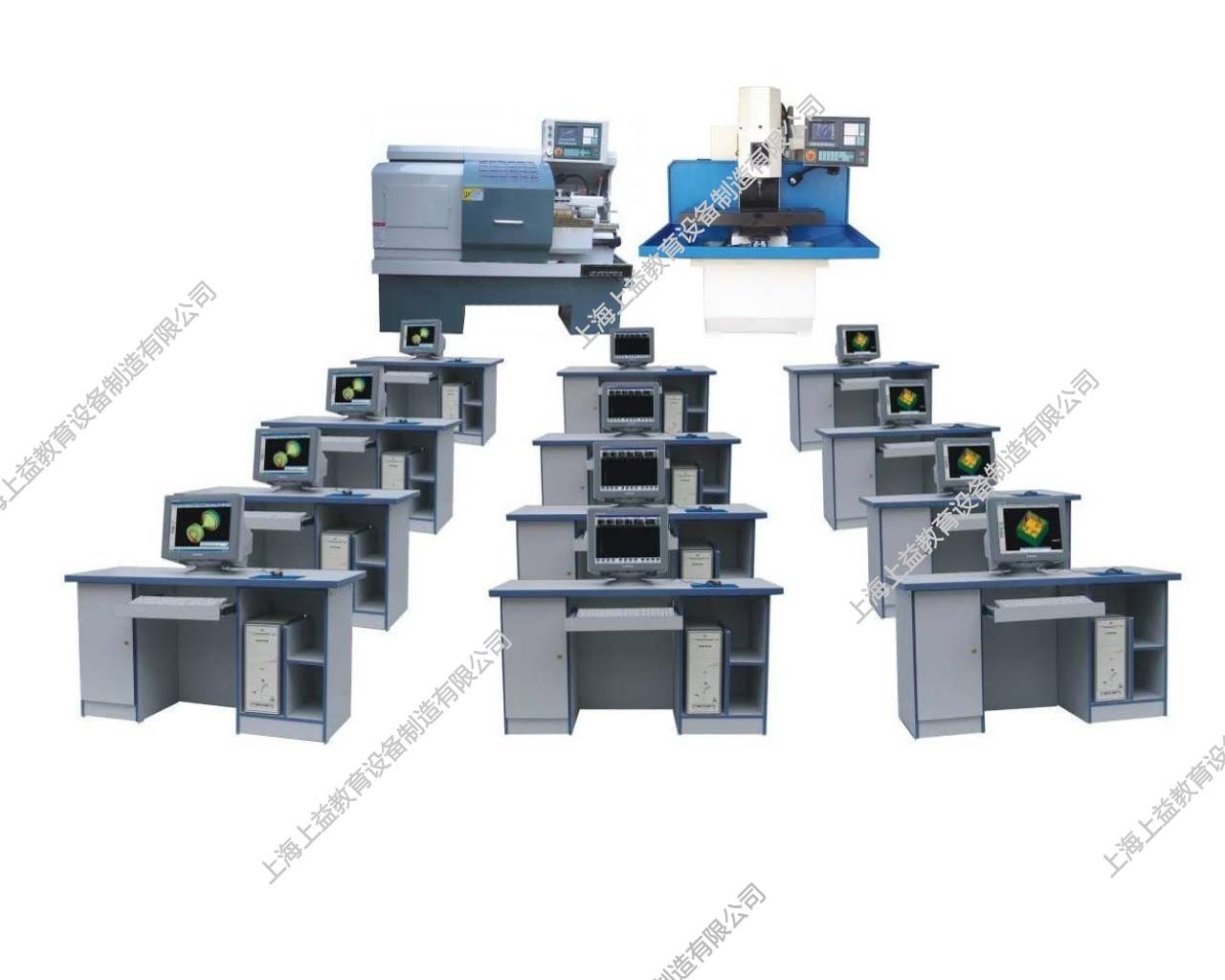 SYSKS-760A多媒體網絡型教學生產兩用數控機床電一體化培訓系統